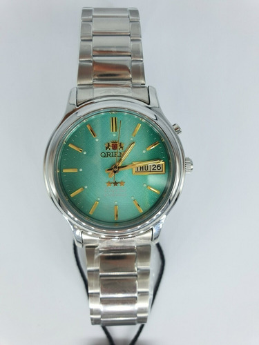 Imagen 10 de 10 de Reloj Orient Automatico 3 Star Clasico 21 Jewels Fem02021n