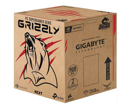 Imagen 10 de 10 de Pc Supergamer Grizzly White Intel Core I5 16gb 1tb+ssd500gb
