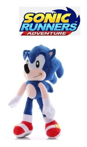 Sonic En Peluche 25 Cm - Shadowcollectibles