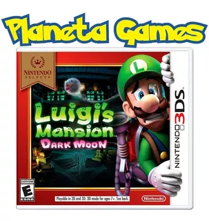 Luigi's Mansion Dark Moon Nintendo 3ds Físicos Caja Cerrada