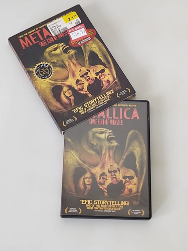 Dvd Duplo Metallica Some Kind Of Monster Importado 