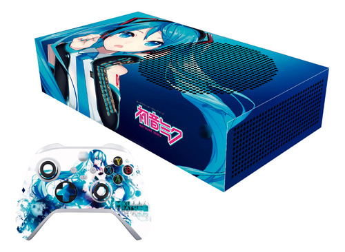 Skin Hatsune Miku Para Xbox Series S Set Stickers