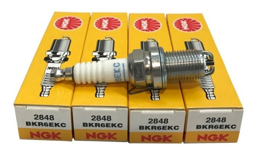 Juego De Bujias Ngk 2 Electrodos Fiat Palio 1.6 16v Torque