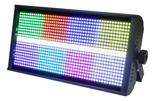 Kit 2 Strobo Led Smd Profissional Dmx 1000w Rgbw 3 Em 1