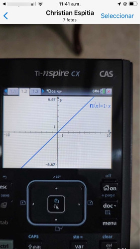 Calculadora Texas Ti-nspire Cx-cas