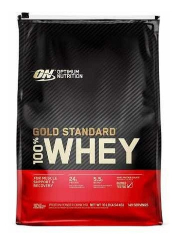  Optimum Nutrition Gold Standard Whey Proteína 10lbs