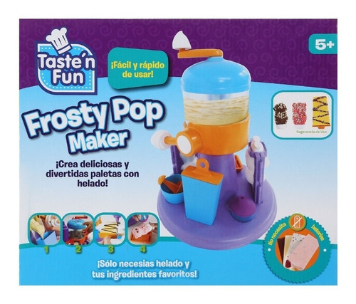 Tasted Fun Frosty Pop Maker Fabrica De Helados Pop