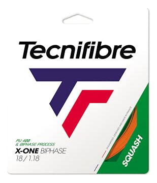 Cuerda Tecnifibre X-one Biphase 18g Naranja (set)