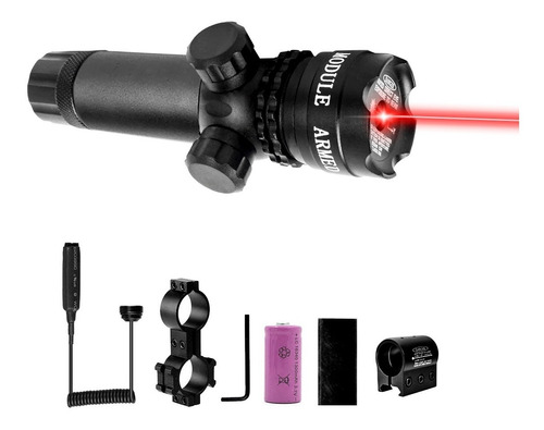 Mira Laser Rojo Punto Tactica Switch Remoto Rifles Pistolas