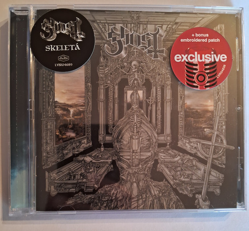 Ghost Skeleta Cd Usa Exclusivo Target Parche 2025 En Stock Edición Limitada