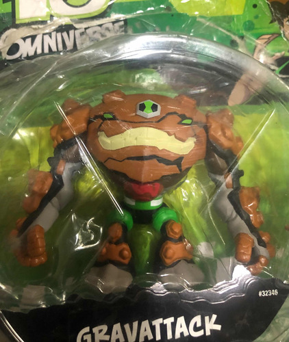 Gravattack Ben 10 Omniverse Bandai (Reacondicionado)