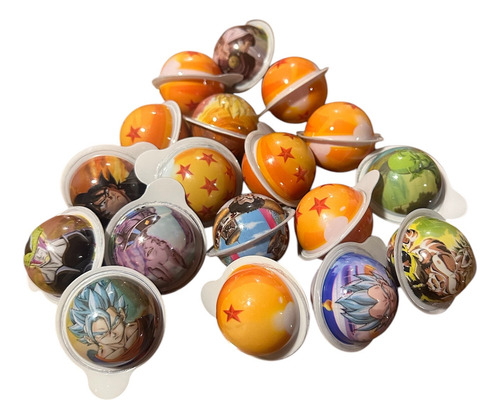 Gomitas Suaves Rellenas Esferas Del Dragón 3d Coreana 30pz