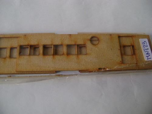 Imagen 5 de 6 de Nico Coche Materfer C/ Furgon Kit Fibrofacil H0 (mnt 68)