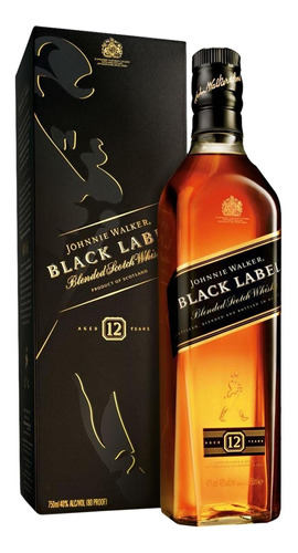 Whisky Black Label 750ml