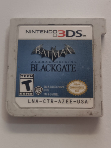 Batman Arkham Origins Blackgate 3ds 