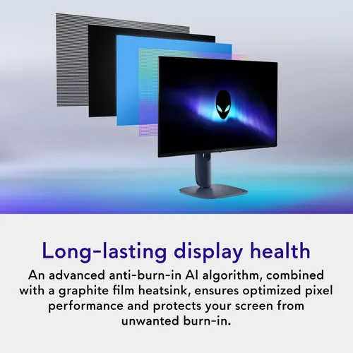 Monitor Gamer Alienware Aw2725d 27 Qd Oled 280hz Indigo | MercadoLivre