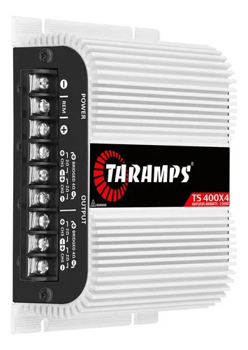 Módulo Taramps TS400x4 2 Ohms RCA Branco