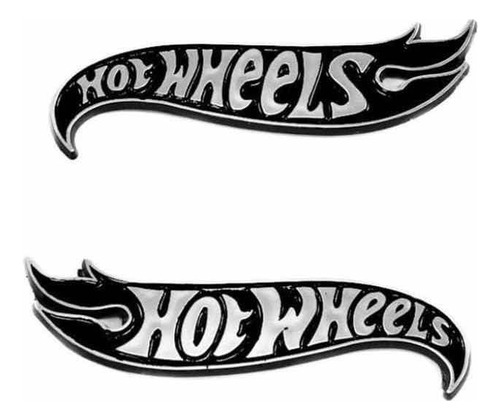 Emblema Hot Wheels Metálico 3d