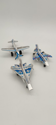 3 Aviones De Guerra Puzzle 3d Aero Modelismo De Colección #2