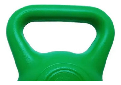 Pesa Rusa Kettlebell 12 Kg Pvc Funcional Cross Training Color Verde