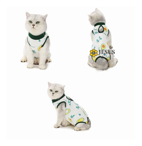 Imagen 4 de 8 de Fajas Postoperatorias Para Gato Y Perro Chaleco Mascotas