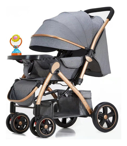 Coche De Bebe - Cochecito - Coches - Dj806 Color Gris