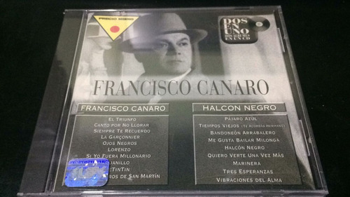 Francisco Canaro Halcon Negro 2 Cd En 1 Nuevo Cerrado