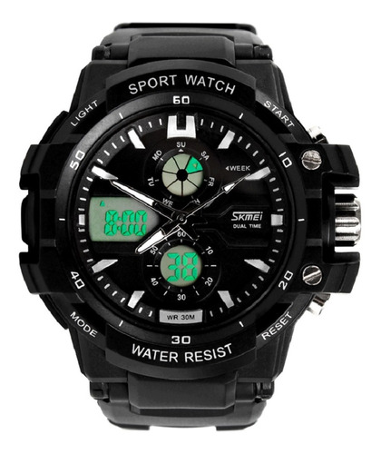 Reloj De Pulsera Skmei 0990 Resistente Al Agua 30m