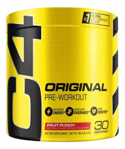 C4 Original Pre-workout 30 Servicios - g a $550