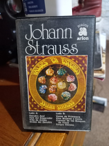 Cassette Johann Strauss Valses 