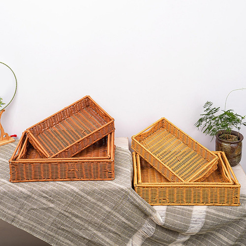 Cesta De Pan Tejida, Cesta De Picnic, Cesta De Naranja S