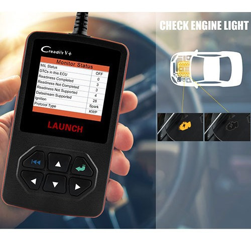 Imagen 9 de 9 de Escáner Automotriz Launch Creader V+ Plus Multimarca Obdii