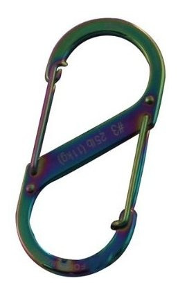 Nite Ize Clip S-biner Carabineer Style #2 10 Lb Stainless St