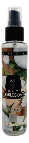 Fragancia Corporal De Coco 120ml Kj-kejel Jabibe