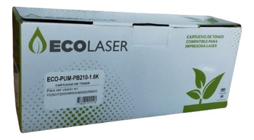 Toner Comp Pb-210 P/ Pantum P2200 P2500 P2500w M6550 M6600