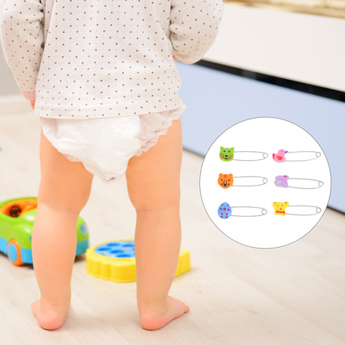 Alfileres Para Pañales De Bebé Para Adultos, Acero Inoxidabl