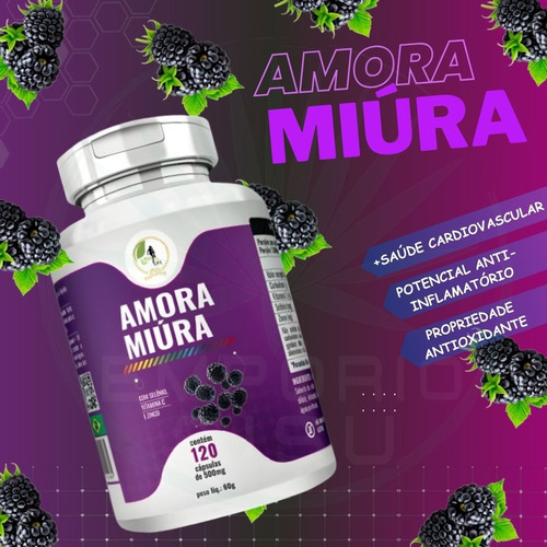 Amora Miura Vit. C Selênio E Zin 120 Cáps - Fits Life
