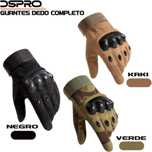 Imagen 4 de 10 de Guantes Completos Uso Rudo Moto Ciclismo Escalada Senderismo