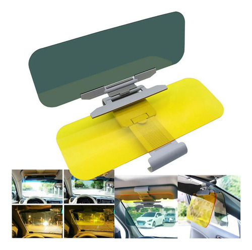 Q Visor Acrílico Hd De Día Y Noche Para Filtro Polarizado