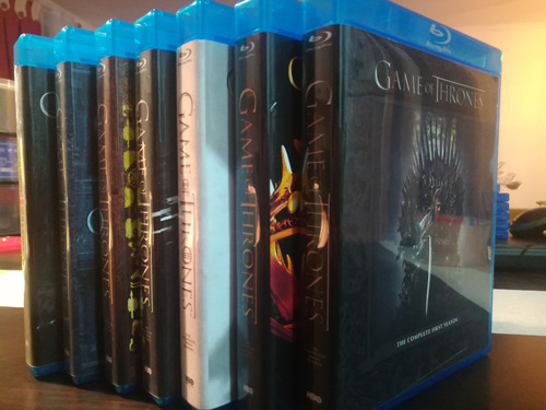Game Of Thrones 1-8 Temporadas Bluray Bd25, Latino