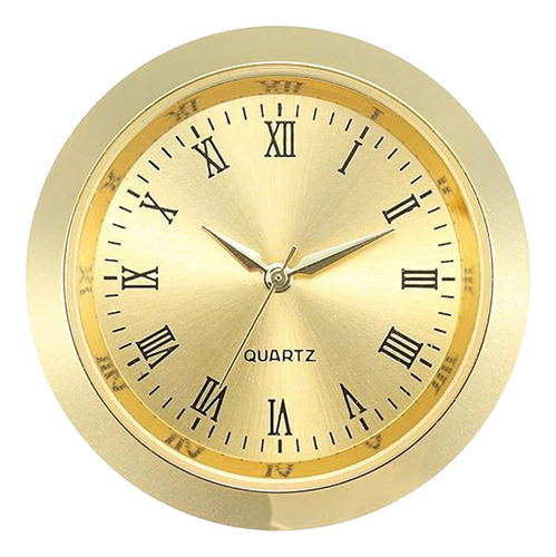 3 Reloj Redondo Con Movimiento De Reloj, Reloj Para El Oro