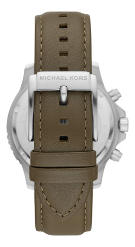 Michael Kors Cortlandt Cronógrafo Reloj De Acero Inoxidabl