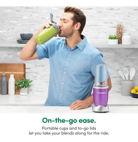 Nutribullet Nb91301pur Pro, 13 Unidades, Color Morado Pasion