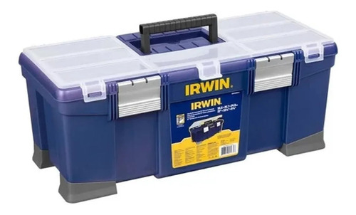 Caja De Herramientas Irwin Con Broche Metálico 22 Pulgadas