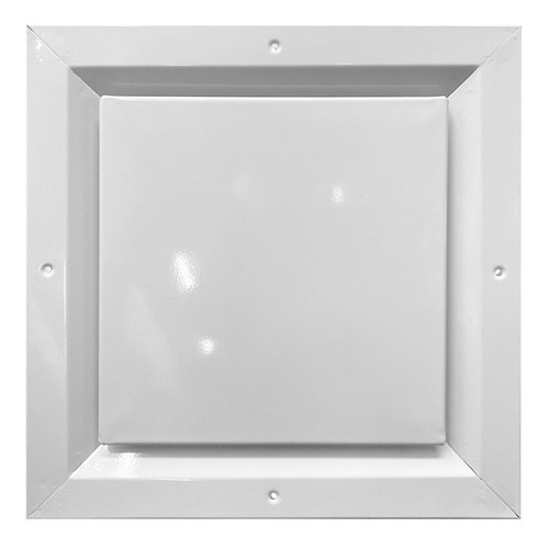 Difusor Placa Cielo Raso 40x40 - Centro Cuadrado Diam 20cm