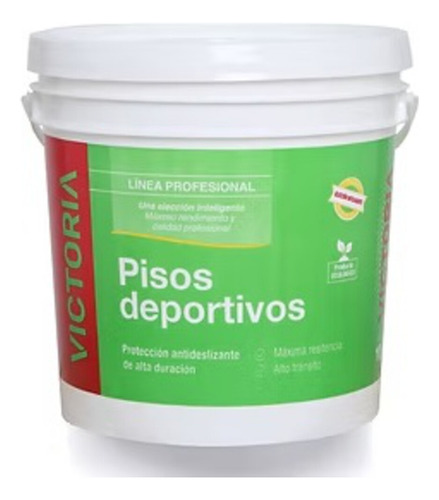 Pisos Deportivos Victoria X 1 Litro Verde Satinado