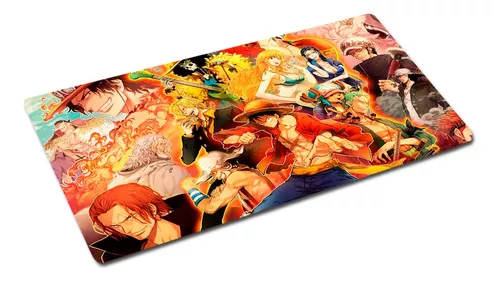 Mouse Pad Gamer 54x32 One Piece Personagens Anime