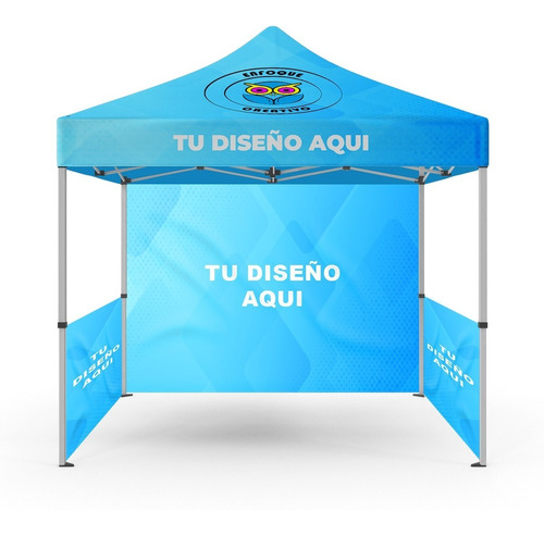 Carpa Toldo 3x3m, Laterales, Personalizado