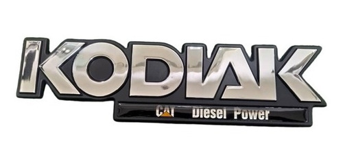 Emblema Lateral Kodiak Cat Diésel Power Para Camión 