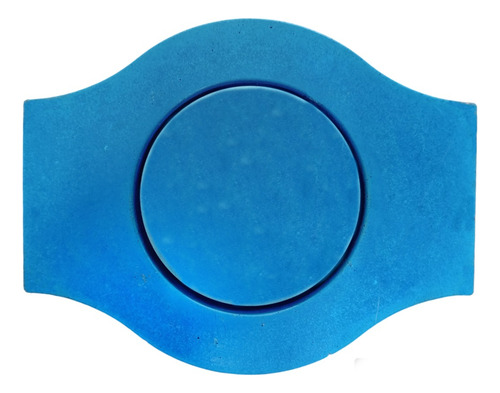 Adoquín Omega De Concreto Azul/azul 18,5 X 23,5